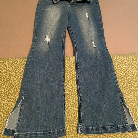 Indigo Rein Juniors Flare Leg Jeans WORN ONCE 15 - Picture 9 of 11